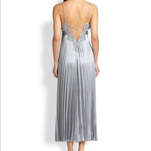 long satin gown sleepwear